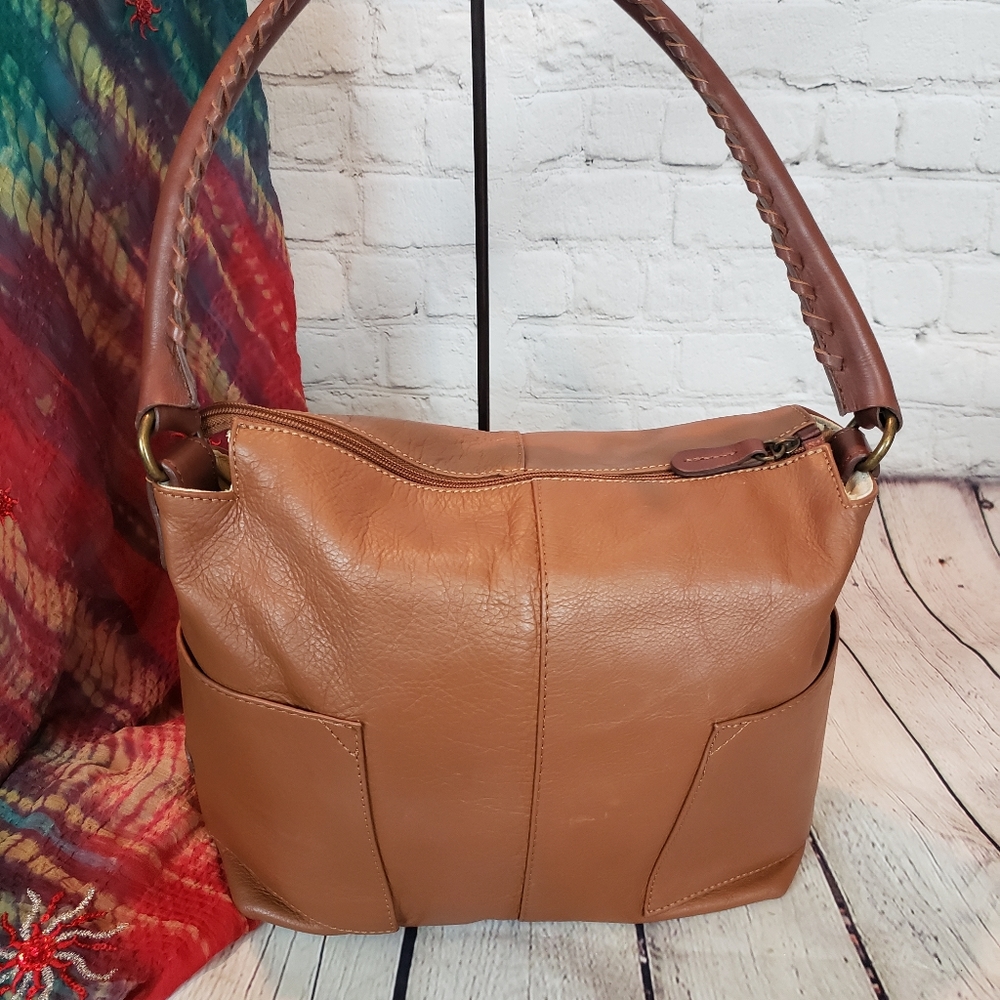Sundance brown leather purse